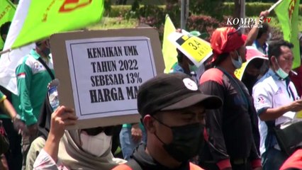 Tak Puas Kenaikan UMP, Buruh Ancam Demo