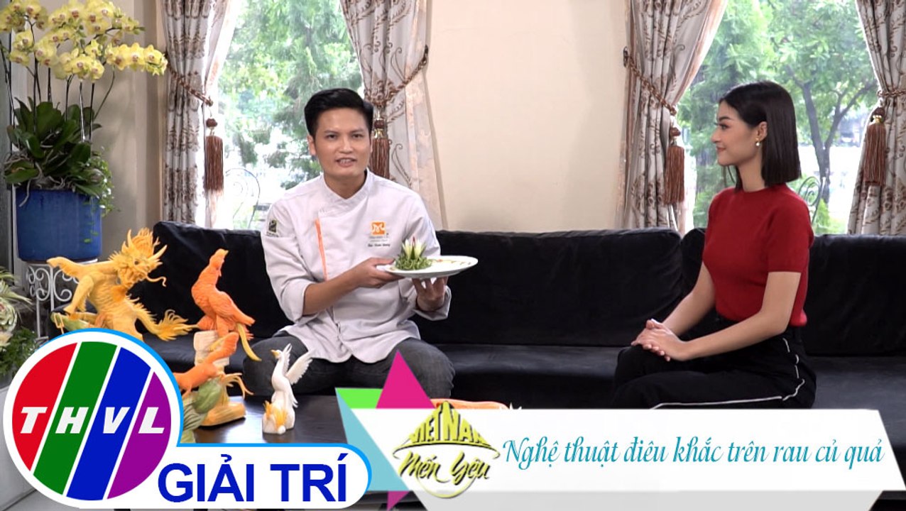 Việt Nam mến yêu - Tập 190: Nghệ thuật điêu khắc trên rau củ quả