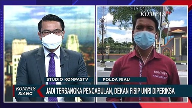 Dekan Fisip Unri Jalani Pemeriksaan Kasus Dugaan Pencabulan Mahasiswi