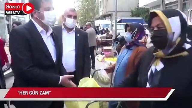 Kimi aldığı çürük domatesi gösterdi, kimi ‘Artık buraya geldi” diyerek elini boğazına dayadı