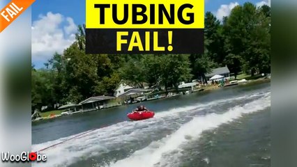 ''When you fall too hard for your girlfriend' - First-timer gets thrown off tube '
