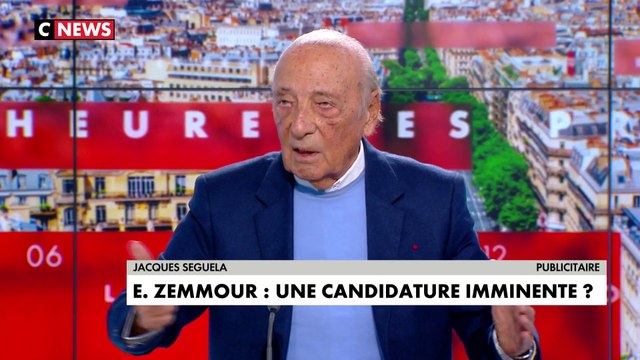 Jacques Séguéla : «Eric Zemmour a usé de son effet de nouveauté»