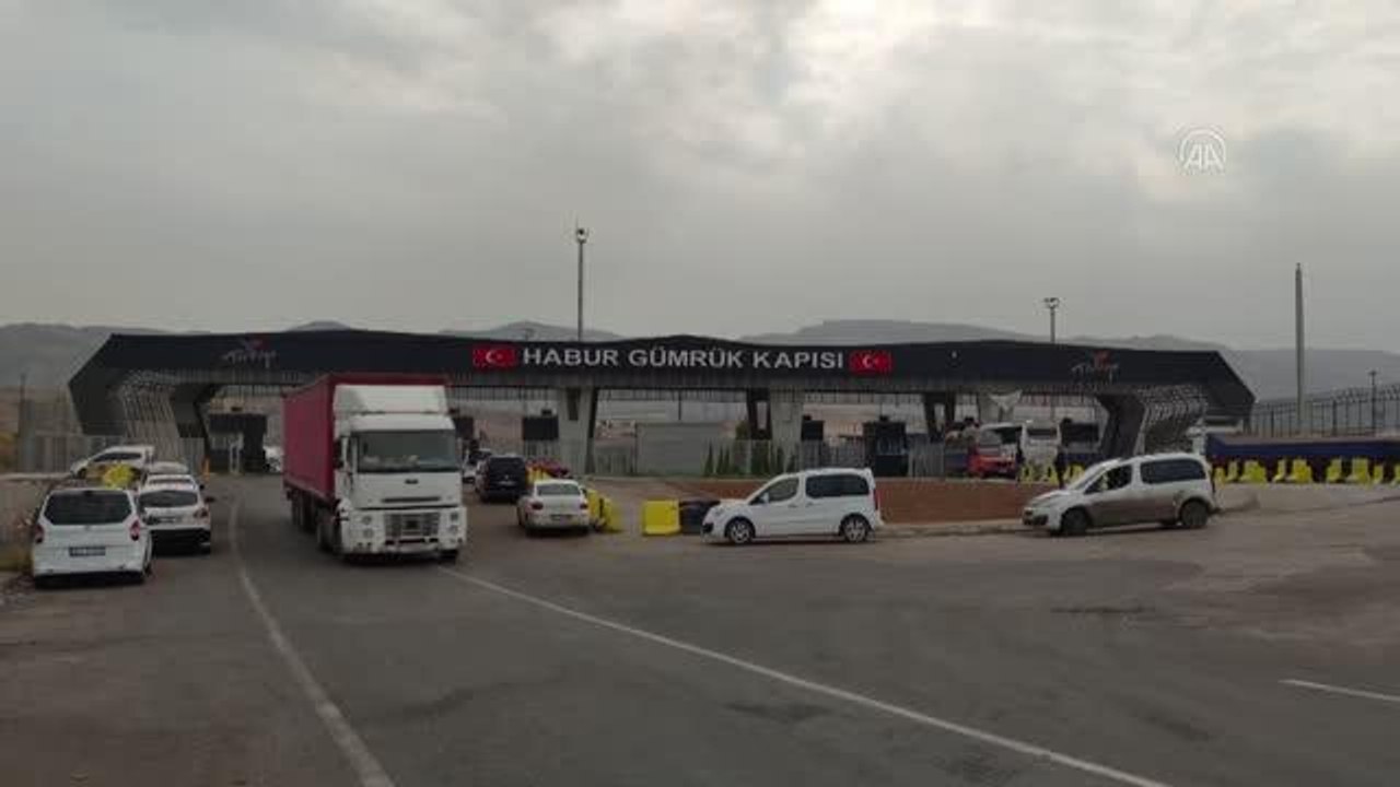Habur Sınır Kapısı ihracatta Kovid-19 sürecinde de hız kesmedi