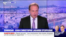 Jean-Christophe Lagarde exprime ses regrets sur BFMTV après ses propos violents à l'égard d'Éric Zemmour