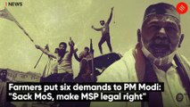 Farmers put six demands to PM Modi: 