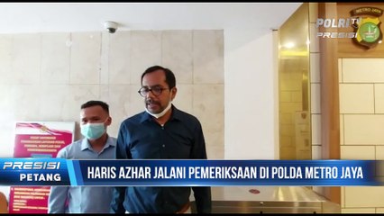 Haris Azhar Datangi Polda Metro Jaya untuk Pemeriksaan