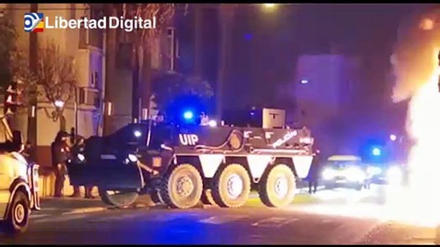 Los trabajadores del metal continúan con su huelga en Cádiz provocando disturbios