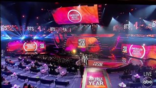 BTS Acceptance Speech at AMA’s 2021 (Artist of the Year)