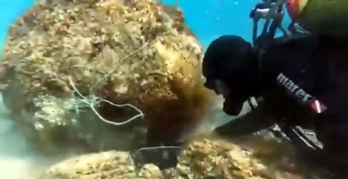 MSB Libya sahilinde 2'nci Dünya Savaşı'ndan kalan mayın imha edildi