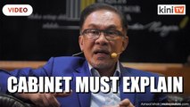 Anwar calls on cabinet to explain why it easily approved Najib's housing request