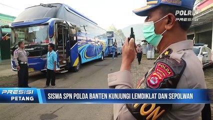 Siswa SPN Polda Banten, Kunjungi Lemdiklat Polri dan Sepolwan