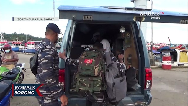 WNA Asal Filipina Dievakuasi Lantamal XIV Sorong Akibat Kecelakaan Kerja