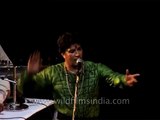 Kathak_ Performing on the beats of tabla
