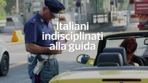 Italiani indisciplinati alla guida: 1 su 3 non usa cintura, 50% dei bimbi senza seggiolino