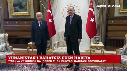 Bahçeli'nin Türk Dünyası Haritası Yunanistan ve Rusya'nın gündeminde