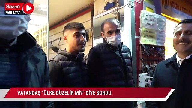 Vatandaş “Ülke düzelir mi?” diye sordu, Babacan, “Bu iktidarın düzelmeyeceğine kesin kanaat getirdik” dedi