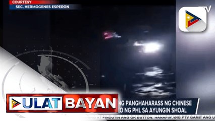 Download Video: Pres. Duterte, kinondena ang panghaharass ng Chinese coast guard sa mga barko ng Pilipinas sa Ayungin shoal