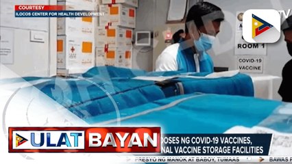 Karagdagang higit 150-K doses ng COVID-19 vaccines, dumating sa DOH CHD-1 regional vaccine storage facilities