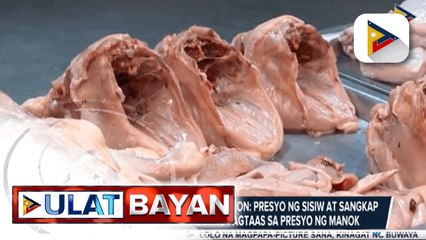 Presyo ng manok at baboy, tumaas