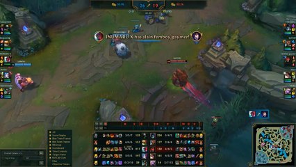 La carrera entre Rammus y Udyr