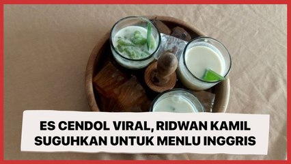 Resep Es Cendol Segar yang Viral, Sempat Disuguhkan Ridwan Kamil untuk Menlu Inggris