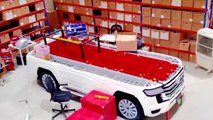 Land Cruiser made of LEGO bricks showcased in Dubai