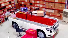 Land Cruiser made of LEGO bricks showcased in Dubai