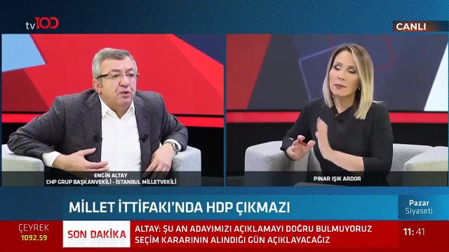 CHP'li Altay: HDP’yi terör örgütü görmüyoruz; Demirtaş ve Kavala’nın cezaevinde tutulmasını doğru bulmuyoruz