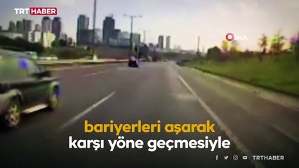 TEM'deki feci kazanın görüntüleri ortaya çıktı