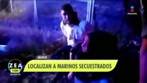 Localizan a marinos secuestrados en Jalisco