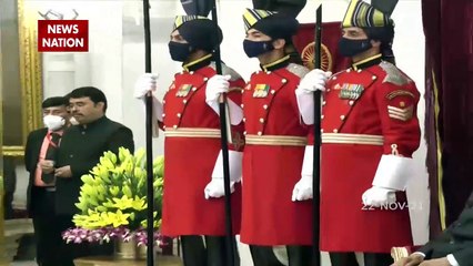 वीर चक्र से सम्मानित हुए जांबाज विंग कमांडर अभिनंदन, राष्ट्रपति ने दिया सम्मान