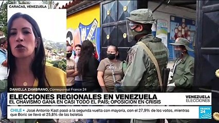 Informe desde Caracas: así queda la oposición venezolana tras los comicios regionales