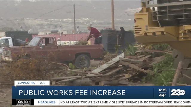 Public Work proposing increase to land use fees to meet requirements of new state climate bill