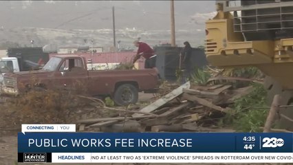 Public Work proposing increase to land use fees to meet requirements of new state climate bill