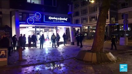 Manifestations contre les mesures anti-Covid à Bruxelles et aux Pays-Bas