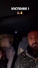 Cyril Hanouna avec son fils Lino, dimanche 21 novembre 2021