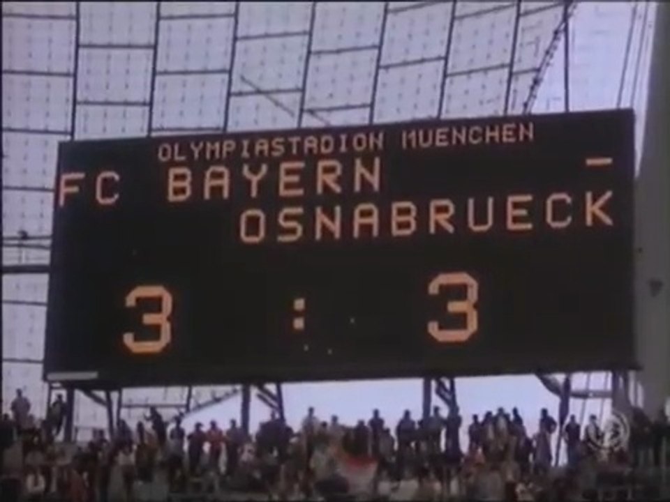 Bayern München - VfL Osnabrück - 4 zu 5 - 2. Hauptrunde DFB-Pokal 1978-1979 - 23.09.1978. Video