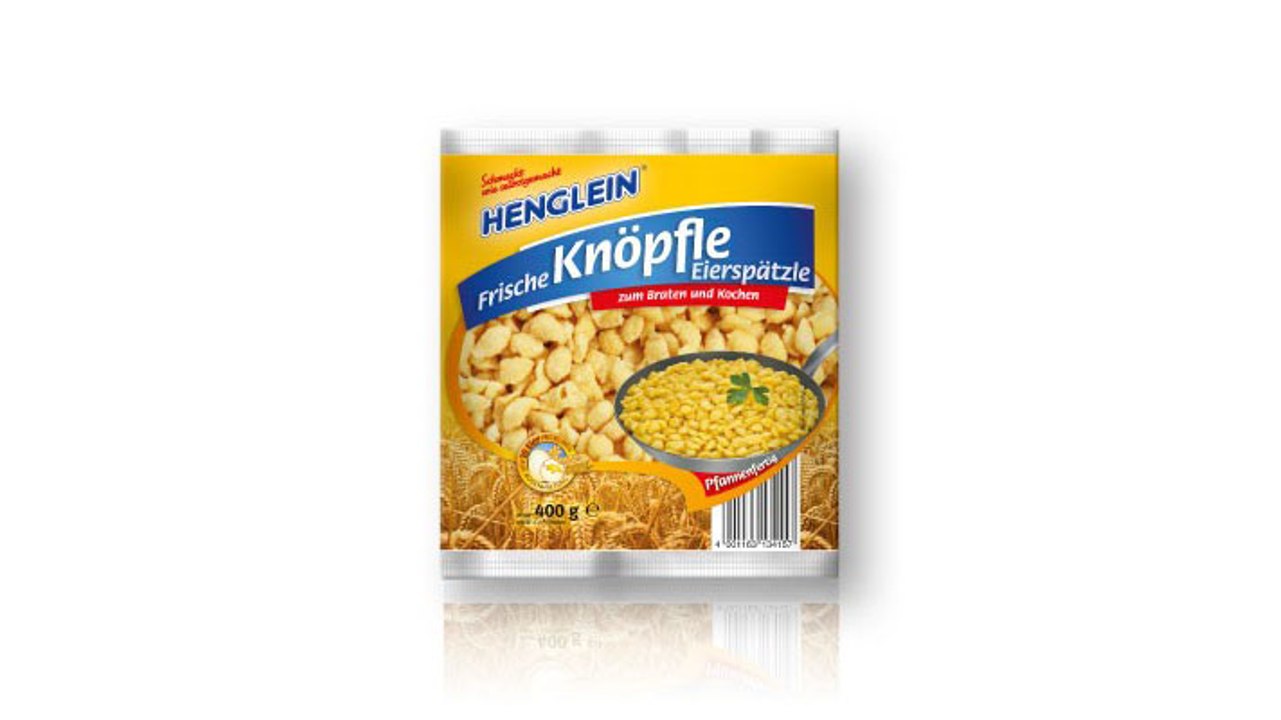 Plastikteile im Teig: Henglein ruft "Knöpfle" zurück