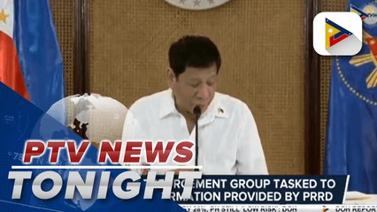 PNP to probe PRRD's claim that a presidential aspirant uses cocaine