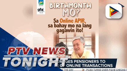 GSIS encourages pensioners to make full use of online transactions