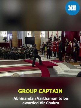 Balakot airstrike hero IAF Group Captain Abhinandan Varthaman was awarded the Vir Chakra on November 22