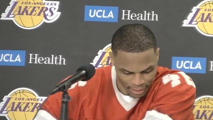 Lakers - Westbrook : "Je ne savais pas que j'avais reçu une technique"