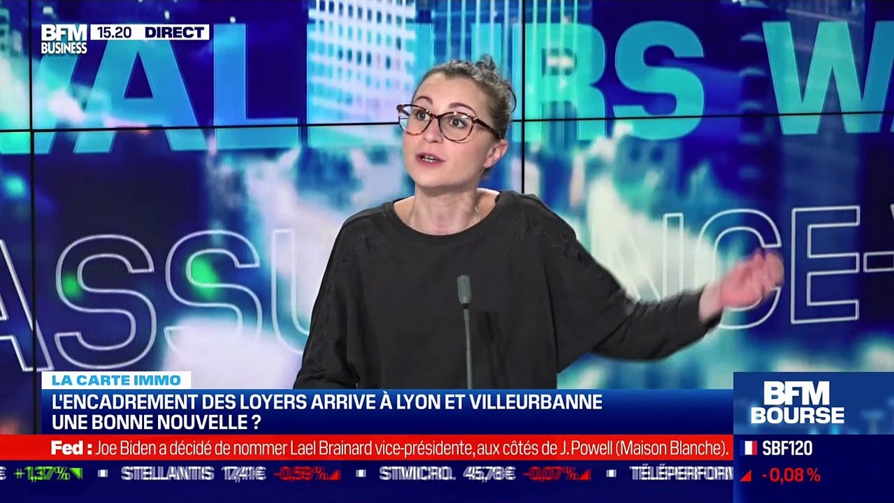 La carte Immo : l'encadrement des loyers arrive à Lyon et Villeurbanne par Marie Coeurderoy - 22/11