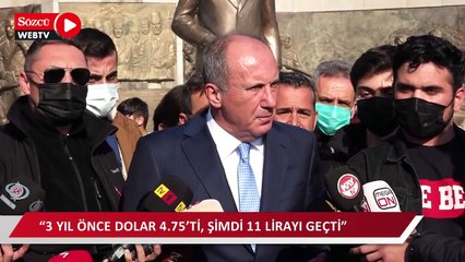 İnce: Verdik yetkiyi gördük belamızı