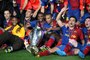 Traumpässe - sogar per Kopf: Wie Xavi mit Henry, Eto'o und Messi zauberte