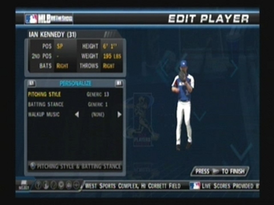 Ian Kennedy's Delivery