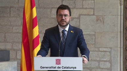 Aragonès celebra el acuerdo con los comuns y pide a la mayoría independentista "seguir trabajando"