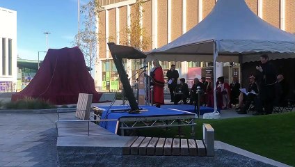 Barnsley covid memorial unveiling