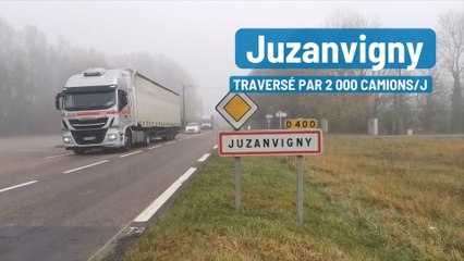 Juzanvigny, asphyxié par les poids-lourds