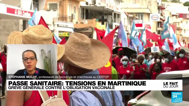 Tensions en Guadeloupe: On assiste à un glissement de la crise sanitaire vers une crise politique, économique et sociale